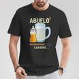 Futuro Abuelo Expectante Abuelo 2 Nieto Anuncio Nieto Camiseta unisex Regalos divertidos