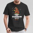 Glühwein Wichtel Weihnachten T-Shirt Lustige Geschenke