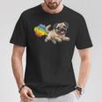 Graciosa Perro Doglover Perros Carlino Cachorro Mascota Pug Camiseta unisex Regalos divertidos