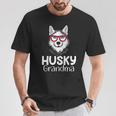 Huskyiberiano Abuela Pawma Perro Abuelos Abuela Camiseta unisex Regalos divertidos