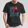 Its Test Day シャツ 学生 モチベーション ポジティブ バイブ Tシャツ 面白い贈り物
