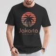 Jakarta インドネシア ジャカルタ Tシャツ 面白い贈り物