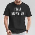 Jeuis Un Monstre T-Shirt Cadeaux drôles