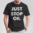 Justtop Oilave The Earth Justtop オイル Tシャツ 面白い贈り物