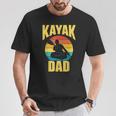 Kayak Papà Kayakista Kayak Hobby Kayak Padre Papà Papà Papà Maglietta Regalos divertidos