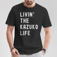 Kazuko の人生を生きている Kazuko 長袖tシャツ Tシャツ 面白い贈り物