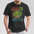 Level 13 Unlocked Birthday 13 Year Old 13Th Birthday Tシャツ 面白い贈り物
