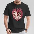 Long Live Hot Moms Retro Mom Humor Quote T-Shirt Personalized Gifts