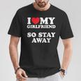 I Love My Girlfriend I Love My Girlfriendotay Away Tシャツ 面白い贈り物