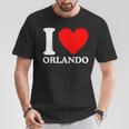 I Love Orlando I Heart Orlando Camiseta unisex Regalos divertidos