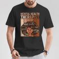 Mental Health Therapist Afro Black History Month T-Shirt Unique Gifts Mental Health Therapist Afro Black History Month T-Shirt Unique Gifts