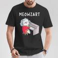 Meowzart Pianista Pianista Amante De La Música Clásica Camiseta unisex Regalos divertidos