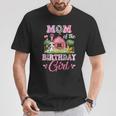 Mom Of The Birthday Girl 1St Birthday Cow Farm Family T-Shirt Unique Gifts