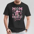 Mom Of The Birthday Girl Pink Cowgirl Western Rodeo T-Shirt Personalized Gifts Mom Of The Birthday Girl Pink Cowgirl Western Rodeo T-Shirt Personalized Gifts