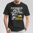 Ne Me Dérangez Je Pêche Me Donner Une Bière Pêcheur T-Shirt Cadeaux drôles