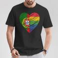 Orgullo Gay Lgbtq Portugal Camiseta unisex Regalos divertidos