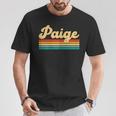 Paige Nombre Retrointage Camiseta unisex Regalos divertidos