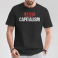 Politicsocialismo Libertario Anticapitalismo Capitalista Camiseta unisex Regalos divertidos