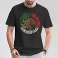 Quetzalcoatl ウロボロス アステカ 羽つき 蛇 メキシコ国旗 Tシャツ 面白い贈り物