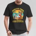 Retraite Retraitée Départ Collegue De Travail Humour T-Shirt Cadeaux drôles