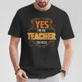 Retro Profession I'm The Teacher Tシャツ 面白い贈り物