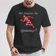 Someoneayprinting 陸上競技 ランニング Tシャツ 面白い贈り物