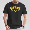 Sverige スウェーデン トレ クロナー スウェーデン ホリデー Tシャツ 面白い贈り物