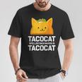 Tacocatpelled Backwards Is Tacocat ファニータコスキャットギフト Tシャツ 面白い贈り物