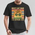 Unico Personalizzato Migliore Gatto Papà Maiintage Gatto Papà Maglietta Regalos divertidos