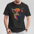 Vaca De Las Tierras Altas Highland Cow Ganaderoacas Camiseta unisex Regalos divertidos