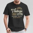 Vintage 1976 オリジナルパーツ 50歳の誕生日 Tシャツ 面白い贈り物