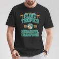 Vintage Flint Tropics Retro Megabowl Champions Volleyball T-Shirt Unique Gifts