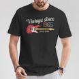 Vintageince 1965 Birthday Party ギターギタリストミュージシャン Tシャツ 面白い贈り物