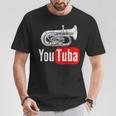 You Tuba 面白いマーチングバンド ヴィンテージ チューバ ユーフォニアム Tシャツ 面白い贈り物
