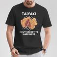 かわいいたい焼き料理は幸せの秘密 たい焼き好き。 Tシャツ 面白い贈り物