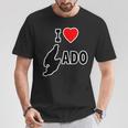 アイラブ・Sado 佐渡島 地図（I Love ハート）【47都道府県】Jimo-T ジモティ お土産 面白 Tシャツ 面白い贈り物
