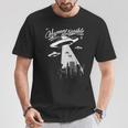 エイリアン誘拐 Ufo Humans Are Terrible Tシャツ 面白い贈り物