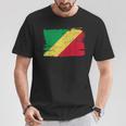 コンゴ民主共和国 旗 Democratic Republic Congo Flag Pride Proud Tシャツ 面白い贈り物