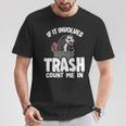 ゴミが関係するならオポッサムジョークでカウントしてくれポッサム Tシャツ 面白い贈り物