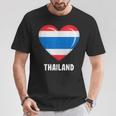 タイ国旗シャツ Tシャツ 面白い贈り物