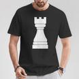 チェス、チェスの駒、ルーク、チェス愛好家、ギフト Chess Tシャツ 面白い贈り物