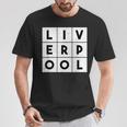 リバプール ギフト リヴァプール イギリス グレートブリテン Tシャツ 面白い贈り物