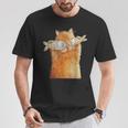 ヴィンテージ かわいい 面白い 猫 2匹の魚が目についた 恋人 気まぐれな Tシャツ 面白い贈り物
