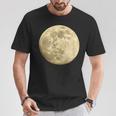 満月 夜空 月 Tシャツ 面白い贈り物