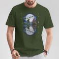Bigfoot Christmas Santa Sleigh Reindeer T-Shirt Unique Gifts