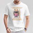 1942年3月 84歳の誕生日 84歳のテディベア Being Awesome Tシャツ 面白い贈り物