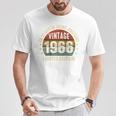1966年からレトロ60歳の誕生日にヴィンテージで素晴らしい。 Tシャツ 面白い贈り物