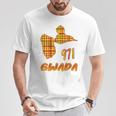 971 Gwada Idee Cadeau Guadeloupe Gwadlouptyle Madras T-Shirt Cadeaux drôles