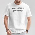 C00lkidd Team Únete Ahora Coolkidd C00lkid Coolkid Game Camiseta unisex Regalos divertidos
