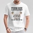 Fishing Tuna Bass Rod Fisherman Cool Dad Quote T-Shirt Personalized Gifts